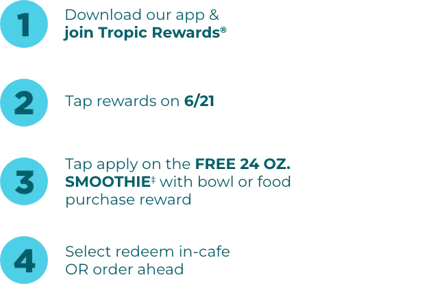 celebrate national smoothie day 2024 with a free smoothie.