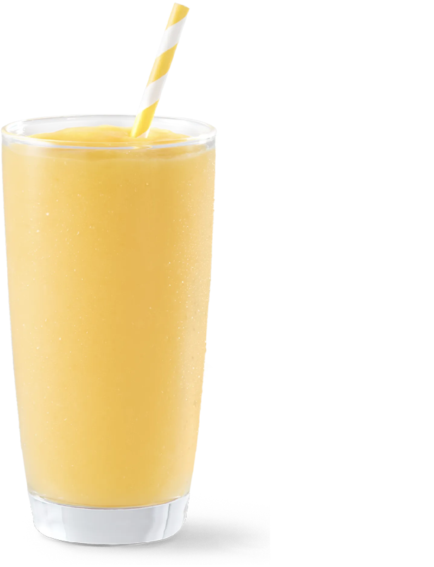 Mango magic smoothie in a glass with number 3 icon