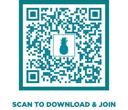 Scan QR code to download the Tropic Rewards app and join Tropic Fan Fest