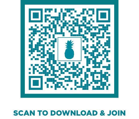 Scan QR code to download the Tropic Rewards app and join Tropic Fan Fest